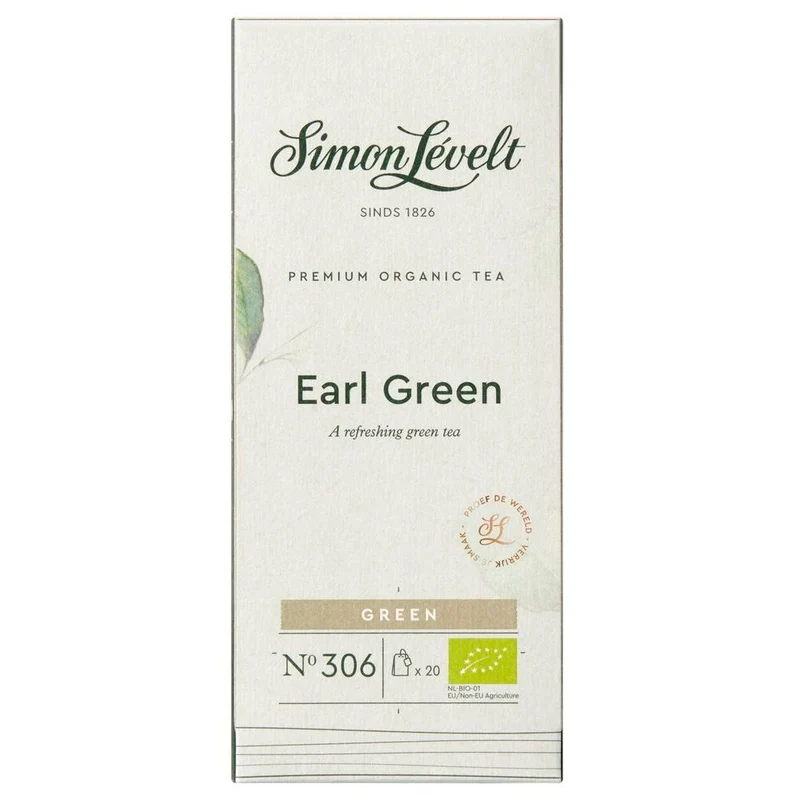Simon Levelt Earl Green Theezakjes 20 stuks