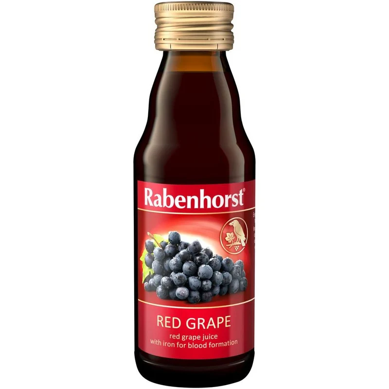 Rabenhorst Rode Druivensap met IJzer Mini 125 ml