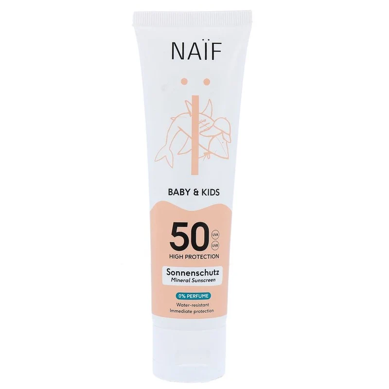 Naif Care Baby & Kids Mineral Sunscreen 0% perfume SPF50 100 ml