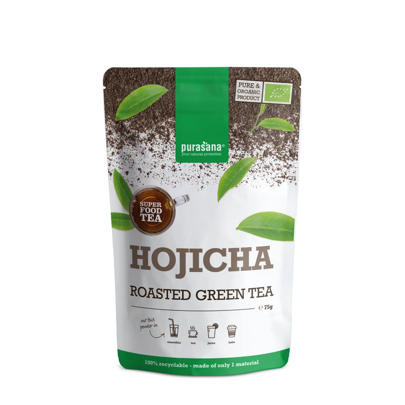 Purasana Hojicha Poeder Biologisch