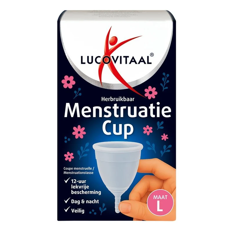 Lucovitaal Menstruatie Cup Maat L