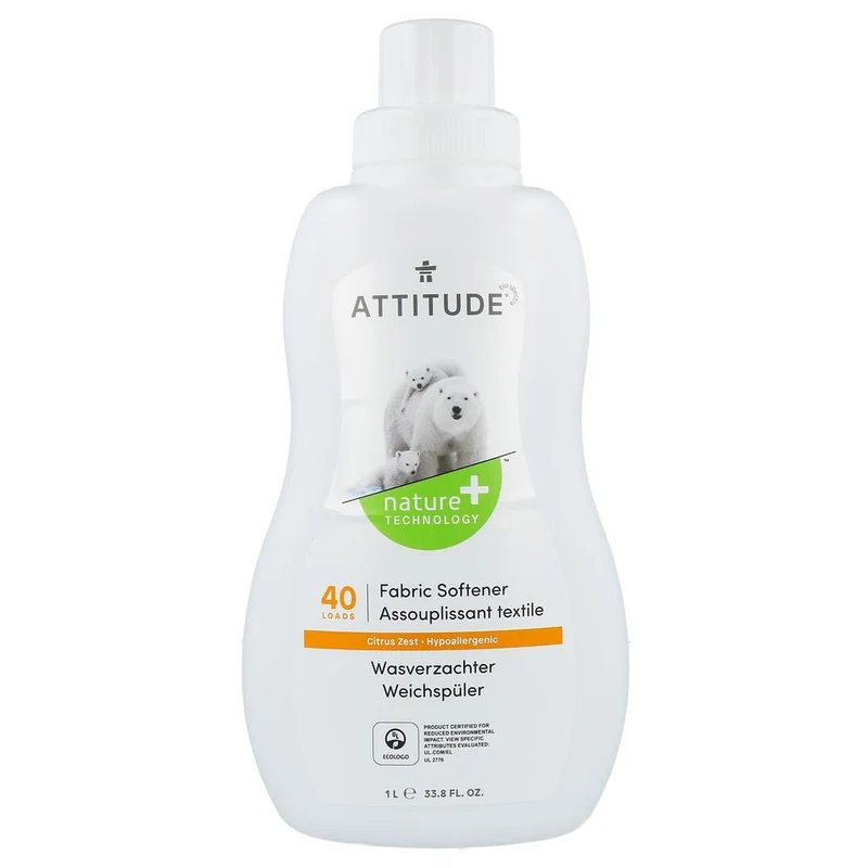 Attitude Nature+ Wasverzachter Citrus Zest 1 liter
