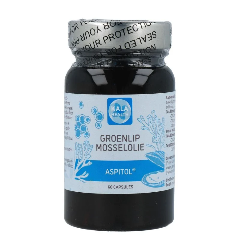 Kala Health Groenlipmosselolie Aspitol 60 capsules