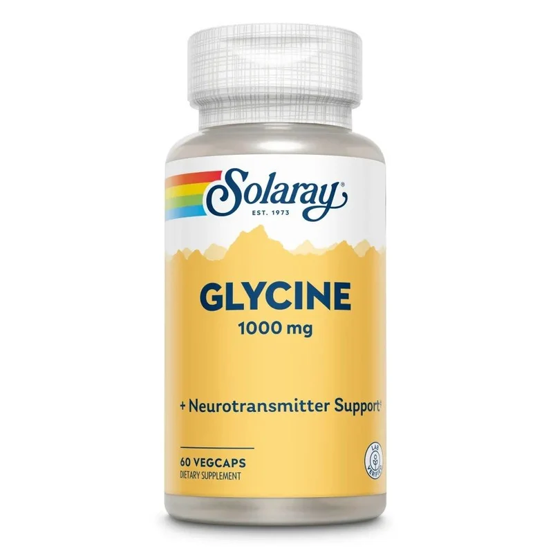 Solaray Glycine 1000mg 60 vcp