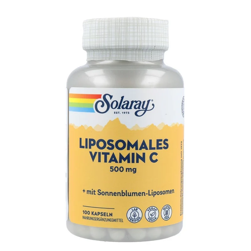Solaray Vitamine C Liposomaal 500mg 100 st