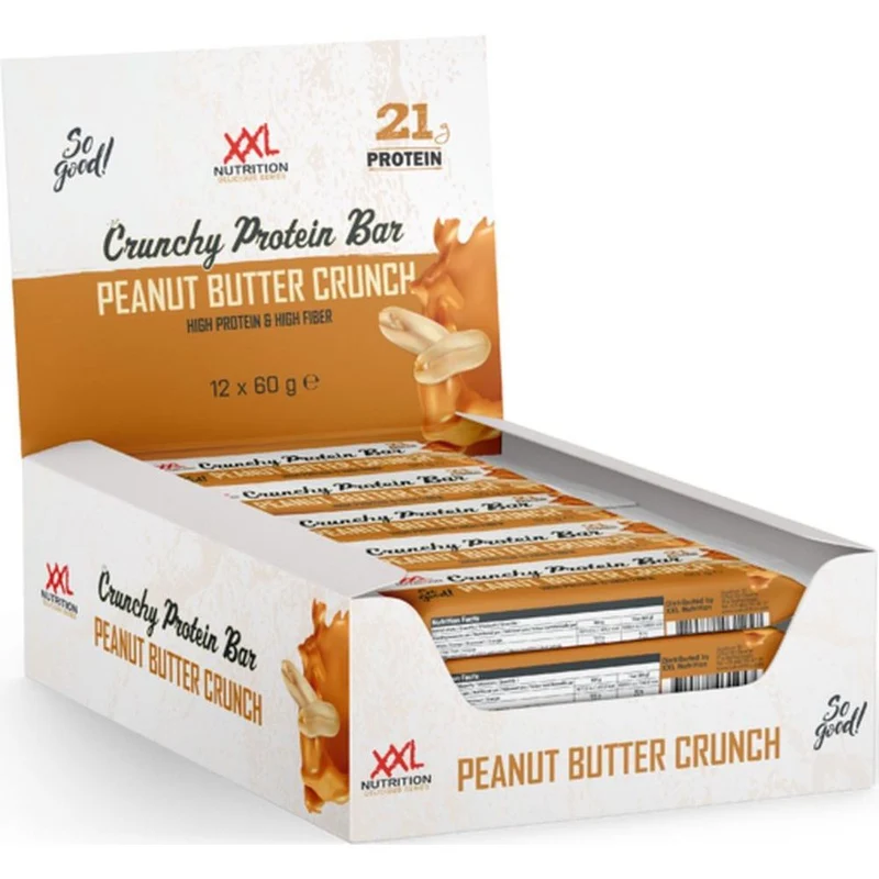 XXL Nutrition Crunchy Protein Bar Peanut Butter Crunch 60 gram