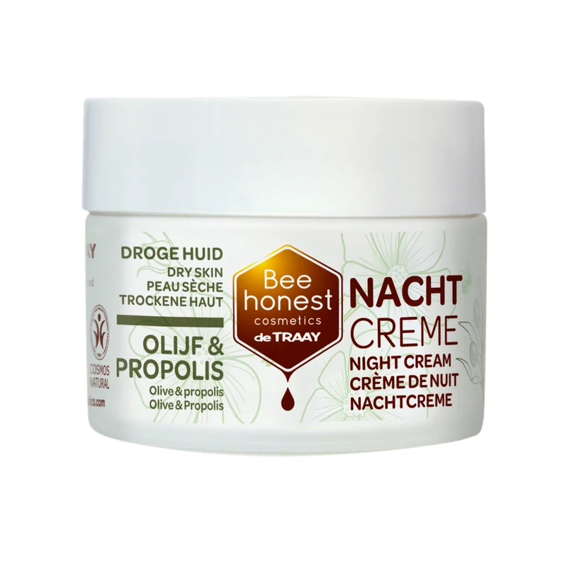 Bee Honest Nachtcreme Olijf en Propolis