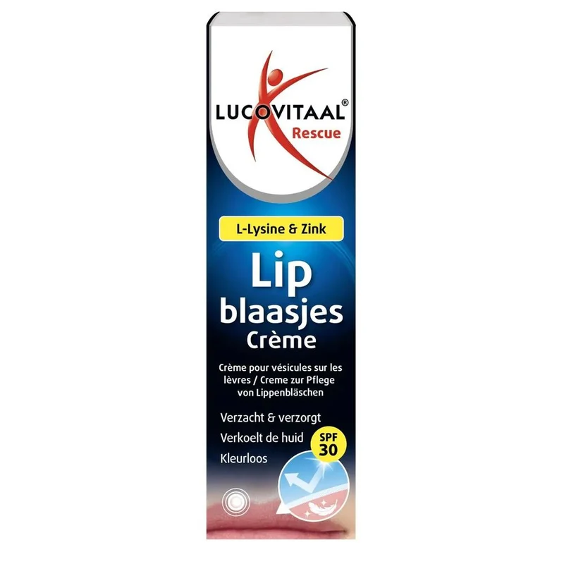 Lucovitaal Lipblaasjes rescue creme 7 ml