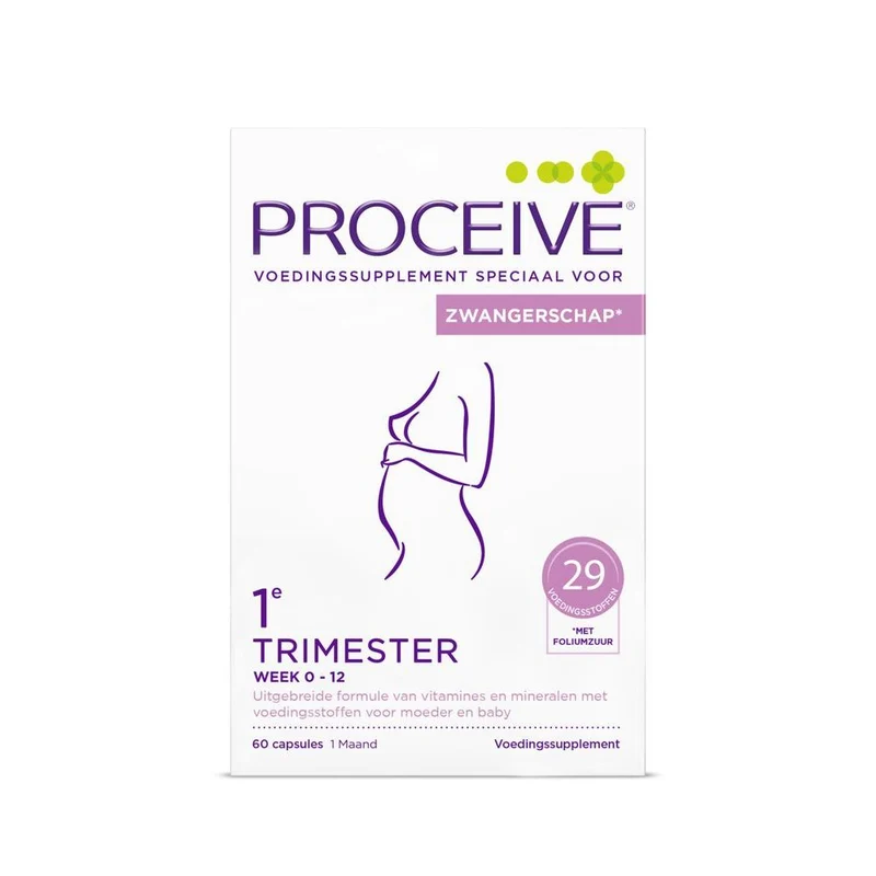 Proceive Kinderwens trimester 1 60 capsules