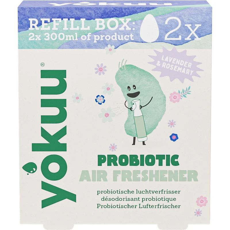 Yokuu Probiotische luchtverfrisser refill (parels) 2 stuks