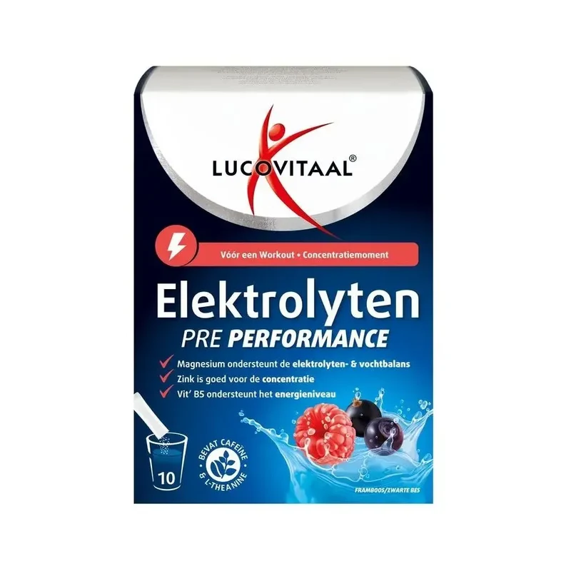 Lucovitaal Elektrolyten pre performance 10 sachets