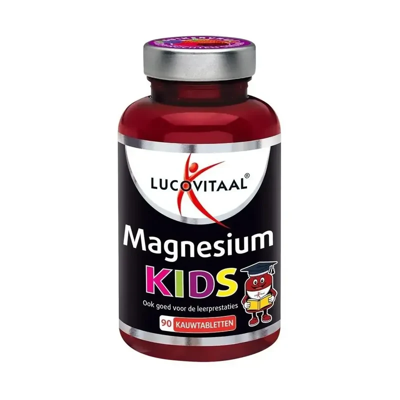 Lucovitaal Magnesium kids vegan 90 kauwtabletten