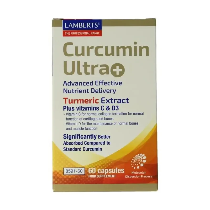 Lamberts Curcumine ultra+ 60 capsules