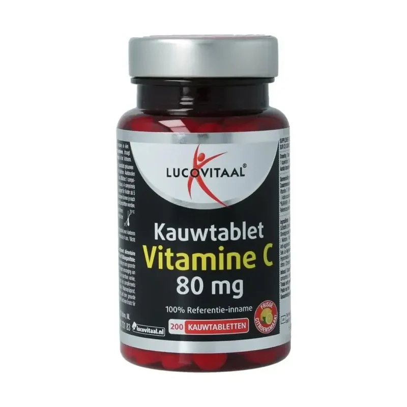 Lucovitaal Vitamine c 80mcg citroen