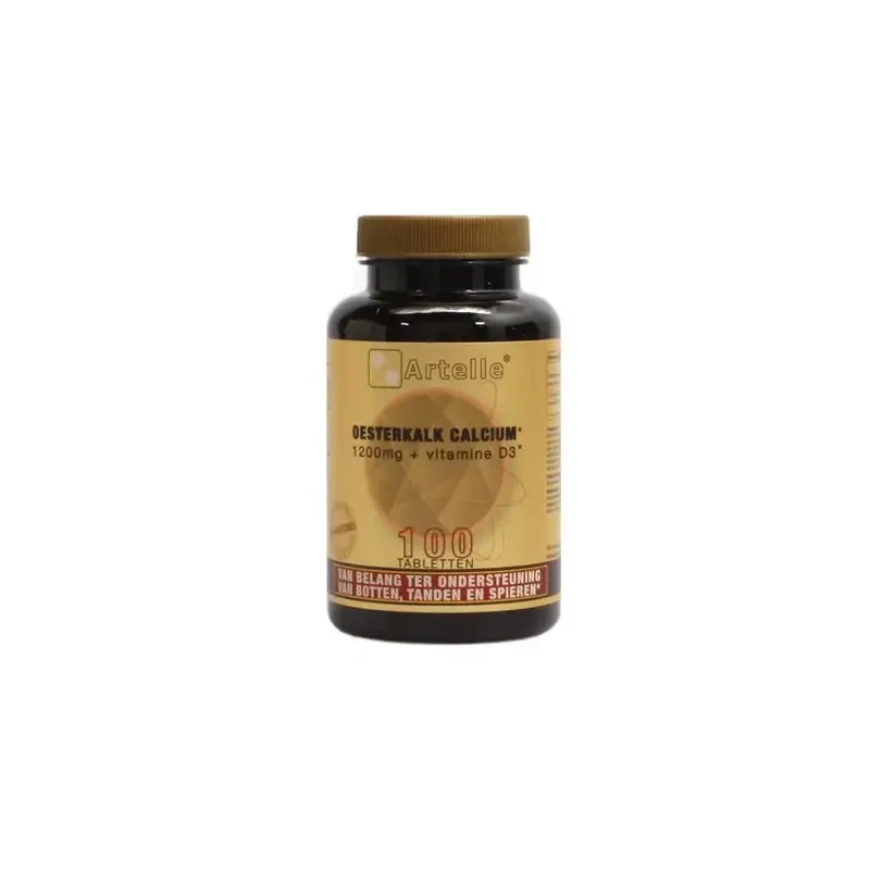Artelle Oesterkalk 1200 mg, calcium + vitamine D3