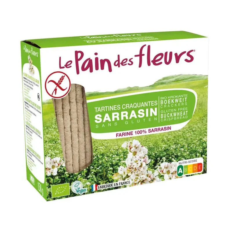 Le Pain Des Fleurs Boekweit Crackers