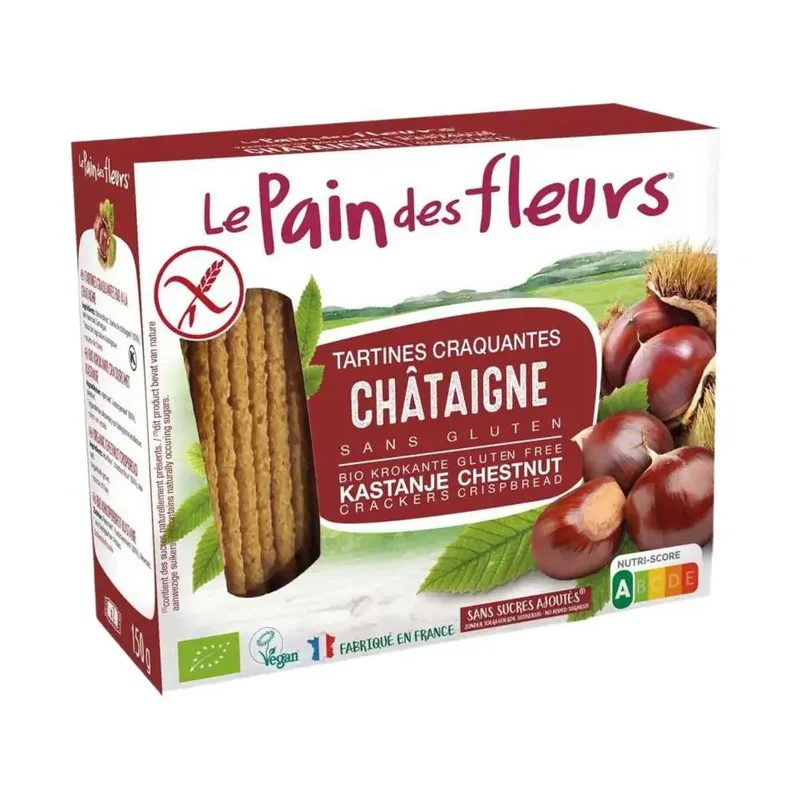 Le Pain Des Fleurs Tamme kastanje crackers