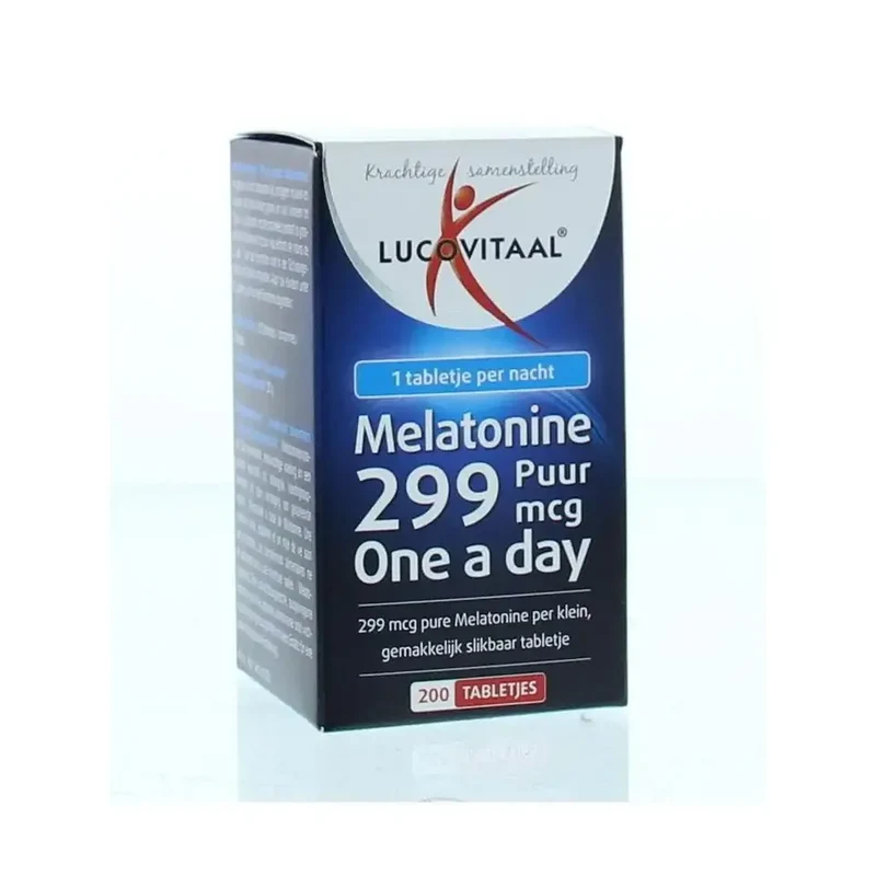 Lucovitaal Melatonine puur 0.299 mg