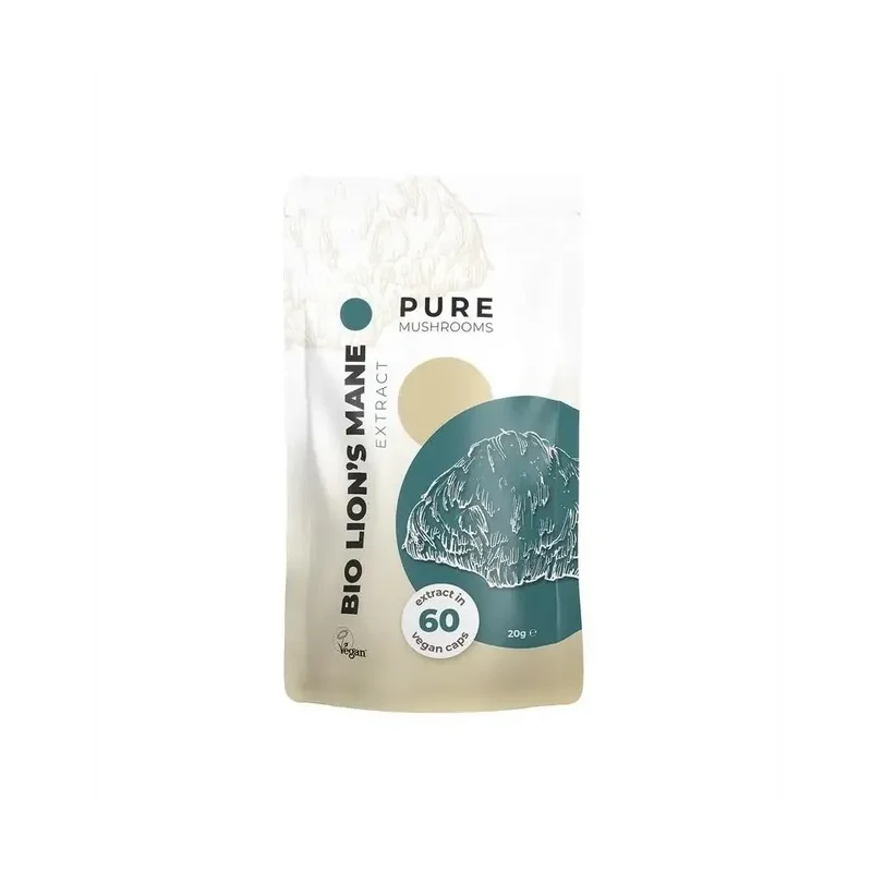 Pure Mushrooms Lion's mane paddenstoelen extract biologisch