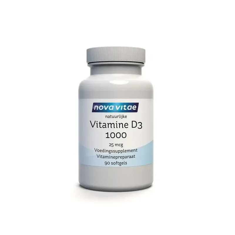 Nova Vitae Vitamine D3 25 mcg