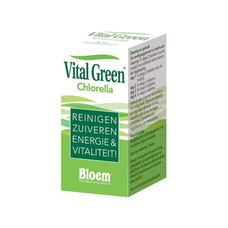 Bloem Chlorella vital green