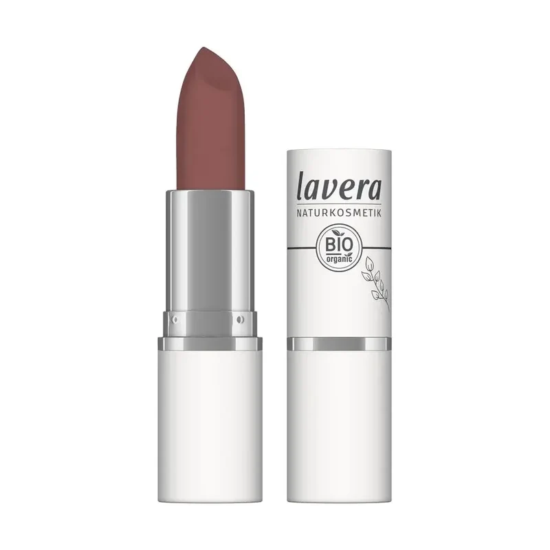 Lavera Lipstick velvet matt auburn brown 02 4,5 gram