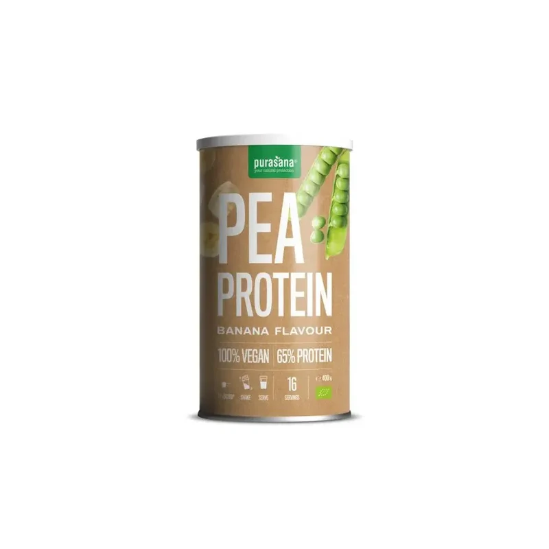 Purasana Soja proteine banaan vegan 400 gram