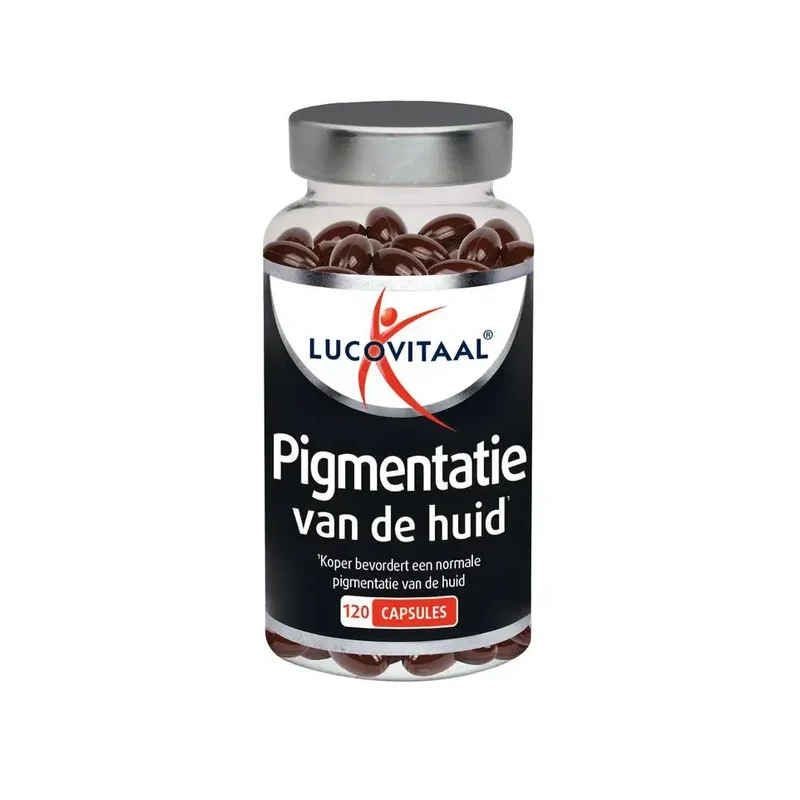 Lucovitaal Pigmentatie van de huid 120 capsules