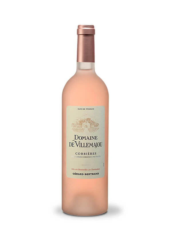 Domaine de Villemajou AOP Corbières 2025 – 75cl vin rosé