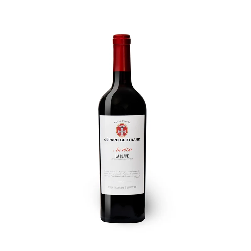 Héritage "An 1650" Rouge AOP La Clape 2024 – 75cl vin rouge