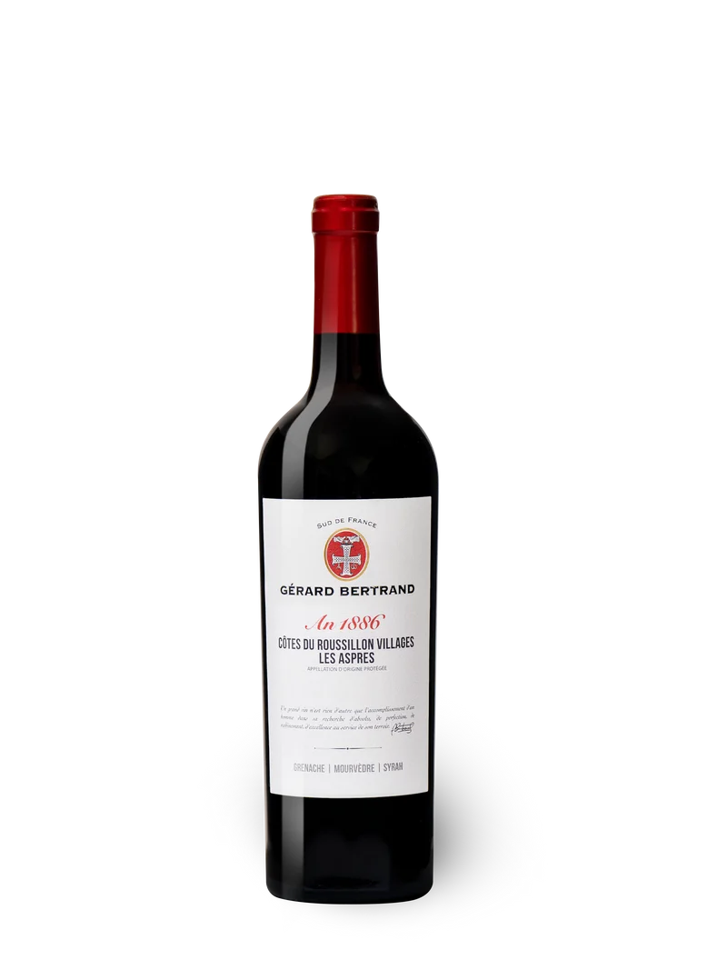 Héritage AOP Côtes du Roussillon Villages Les Aspres 2023 – 75cl vin rouge