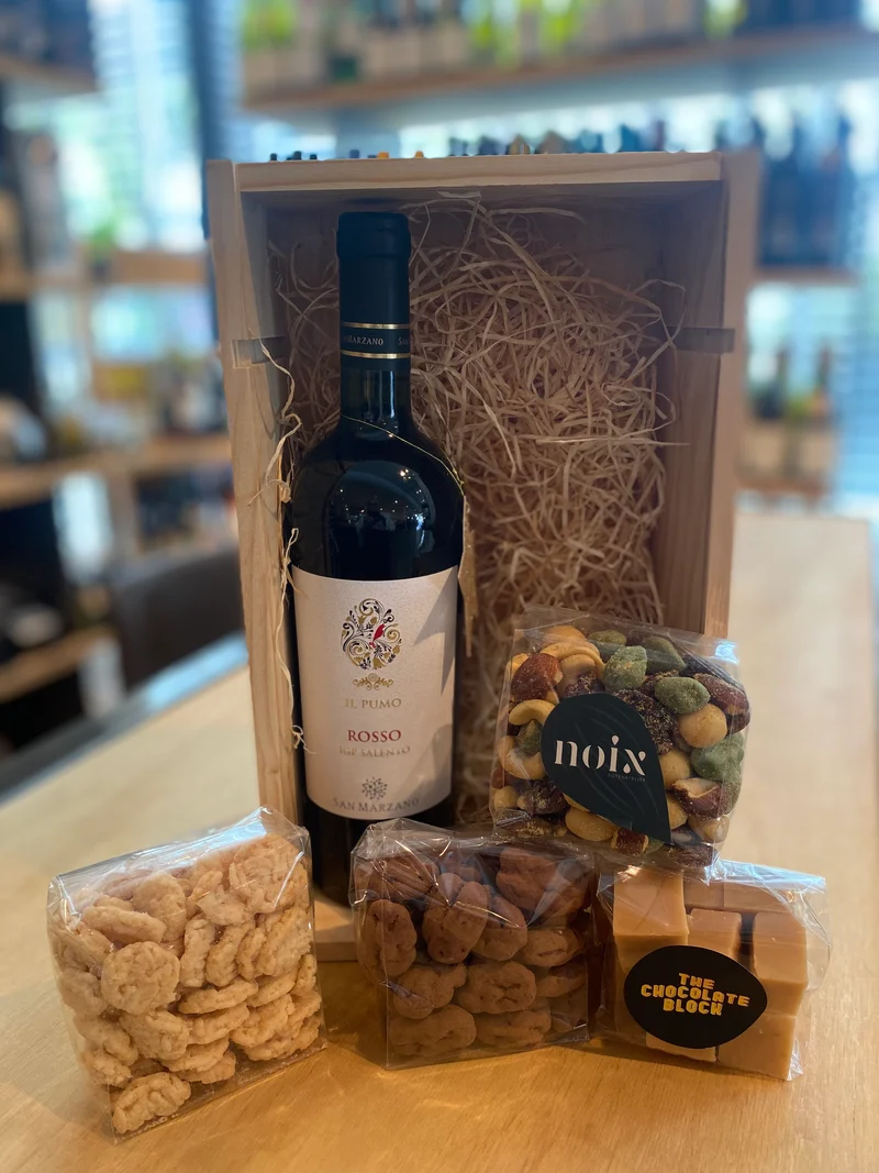 Cava en Delicatessen in Wijnkist