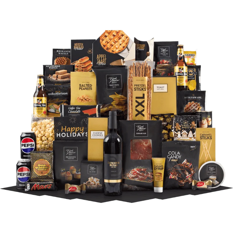 Worstenbroodjes & Wijnpakket Deluxe Compleet