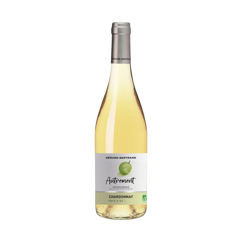 Autrement chardonnay IGP Pays d'Oc 2025 – 75cl vin blanc