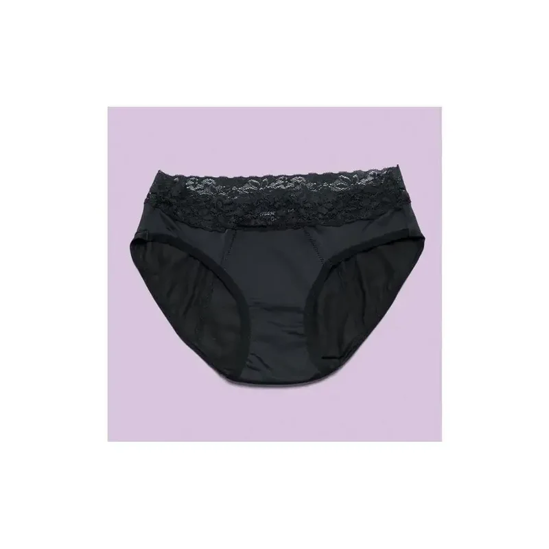 Cheeky Wipes Menstruatie ondergoed Feeling Pretty zw maat 40-42