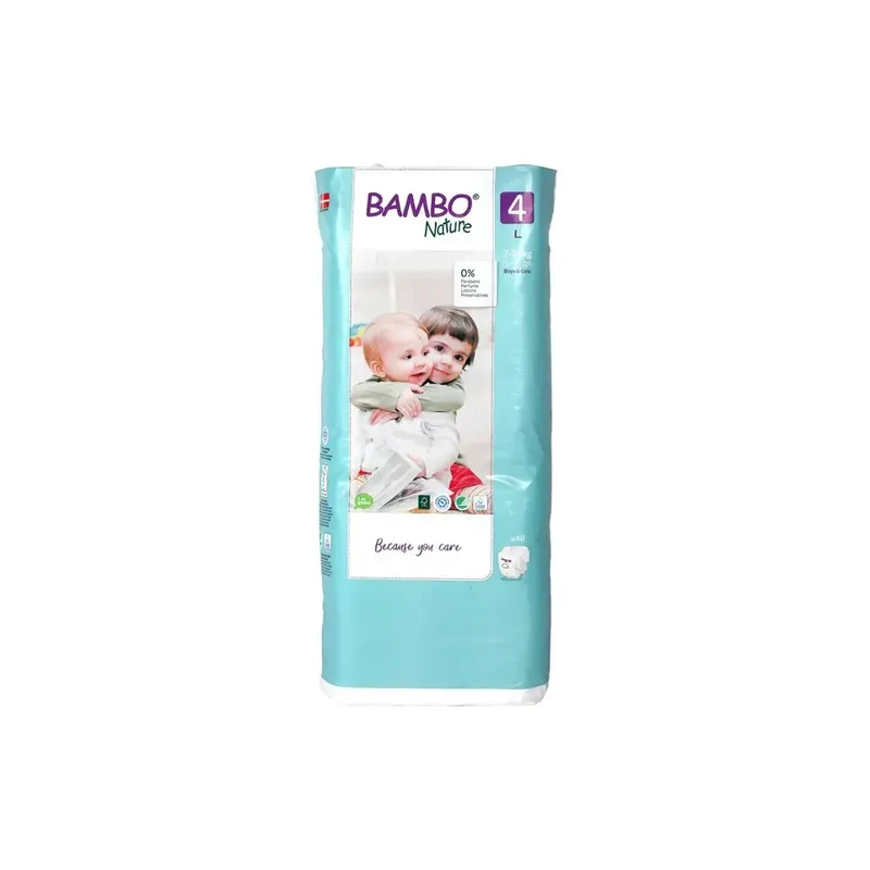 Bambo Nature Babyluier 4 7-14 kg 48 stuks