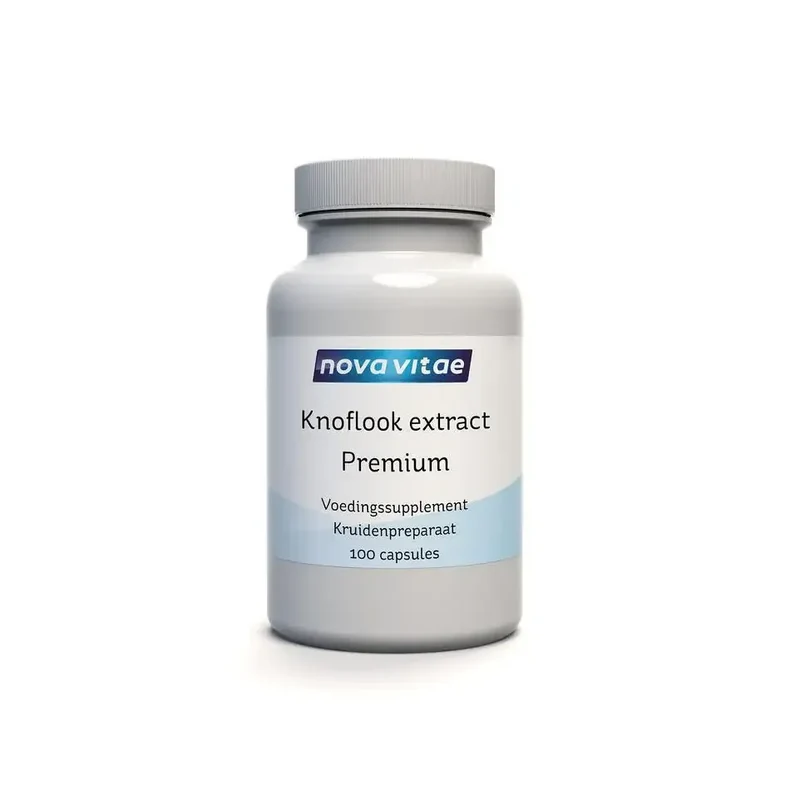Nova Vitae Knoflook extract premium 100 vcaps
