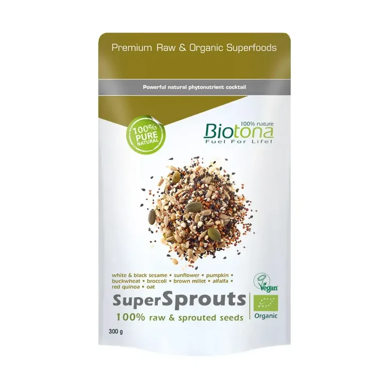 Biotona Supersprouts raw seeds300 gram