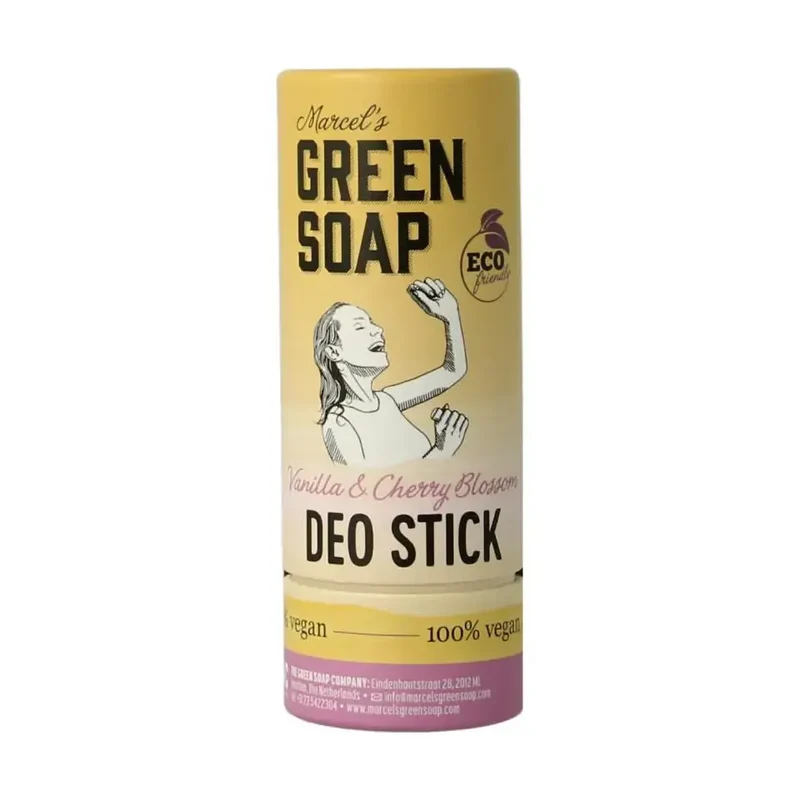 Marcels Green Soap Deodorant stick vanilla & cherry blossom 40 gram