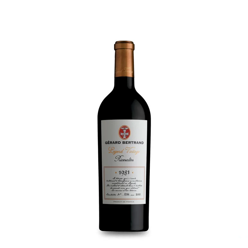 Legend Vintage Vins Doux Naturels AOP Rivesaltes 1981 – 75cl