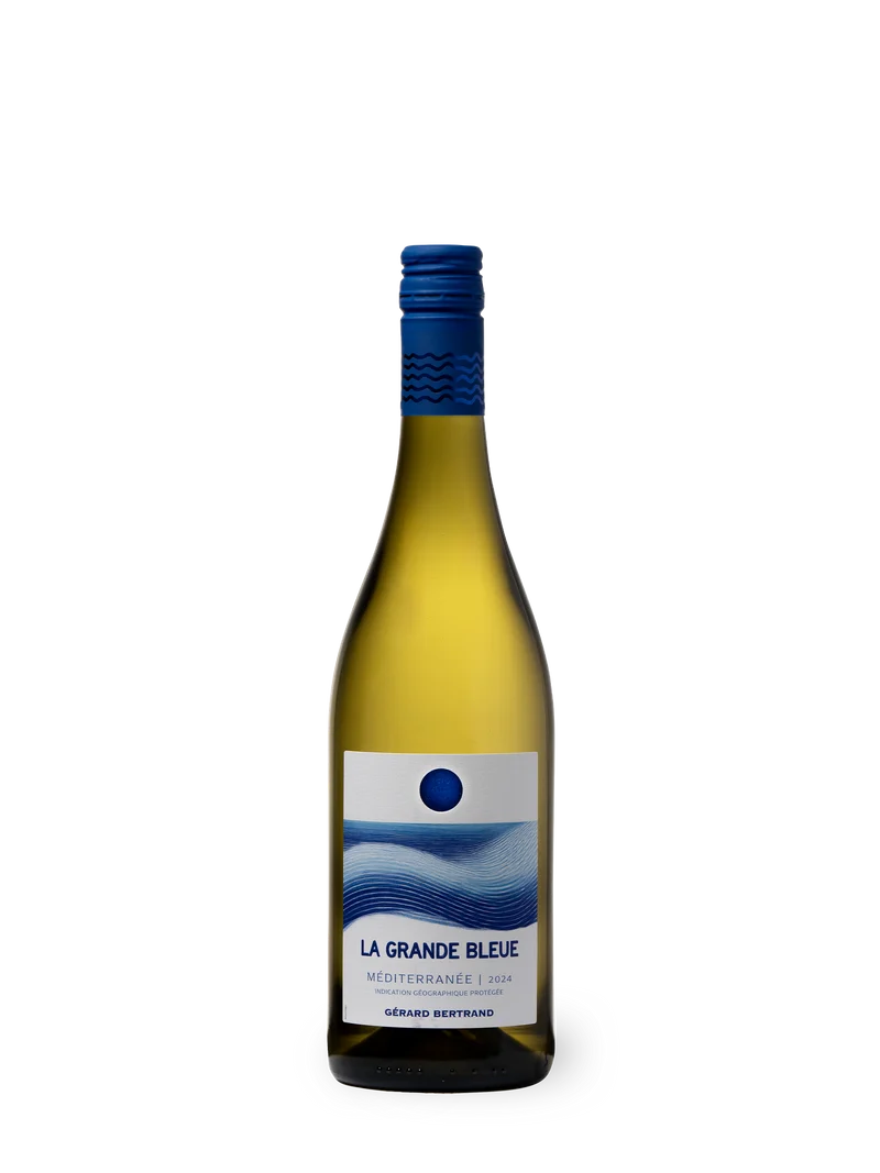 La Grande Bleue IGP Méditerranée 2025 – 75cl vin blanc