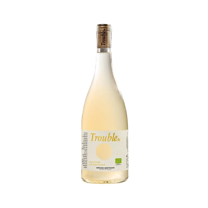 Trouble xp Non Filtré Blanc Vin de France 2024 – 75cl vin blanc