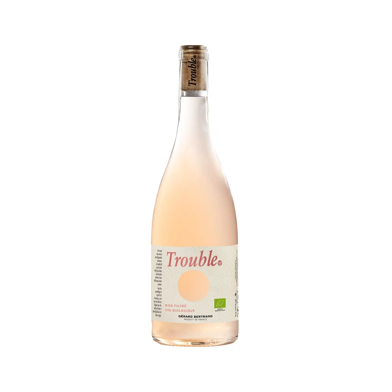 Trouble xp Non Filtré Rosé Vin de France 2024 – 75cl vin rosé