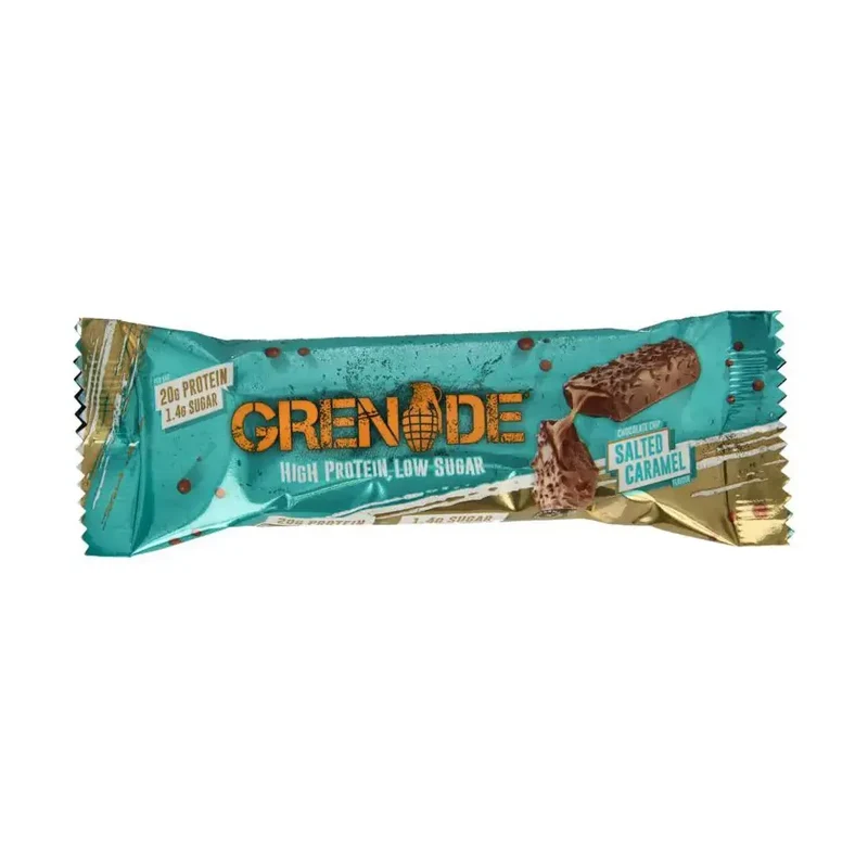 Grenade High protein bar chocolate chip salted caramel 60 gram