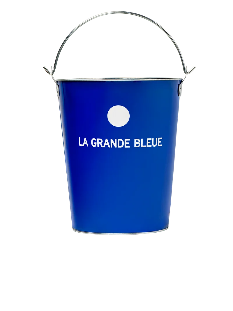 Seau à glace en métal La Grande Bleue