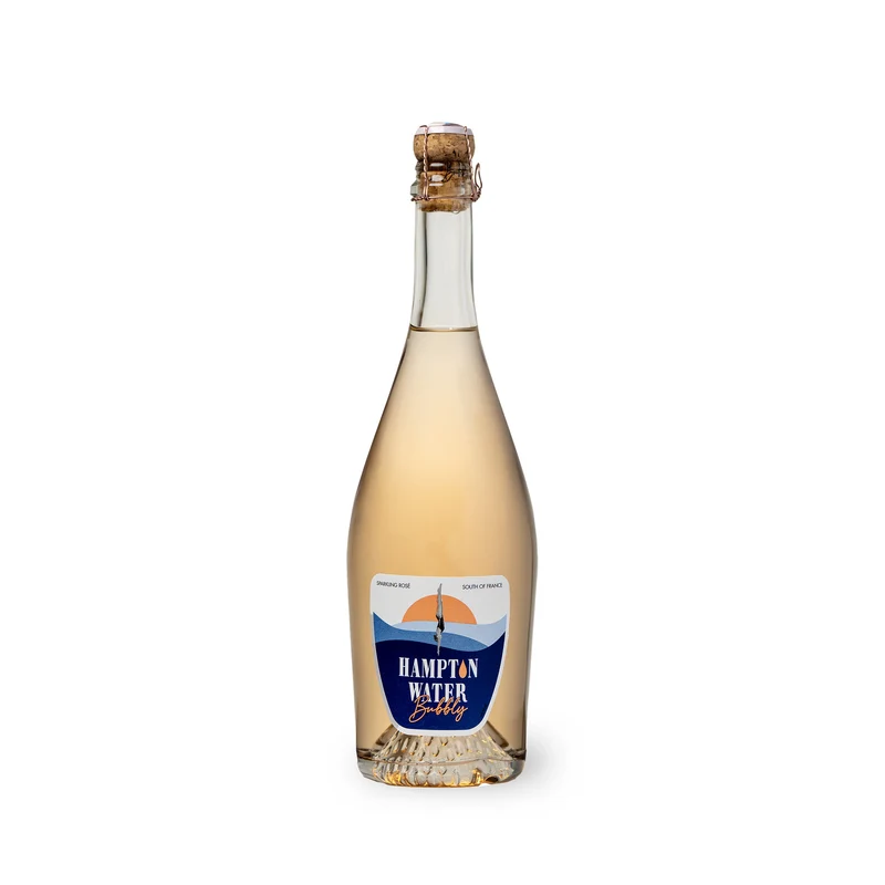 Hampton Water Bubbly Brut Rosé Vin de France – Non millésimé – 75cl