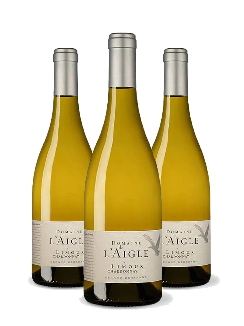 Domaine de l'Aigle Chardonnay AOP Limoux 2024 – lot 3 bouteilles 75cl vin blanc