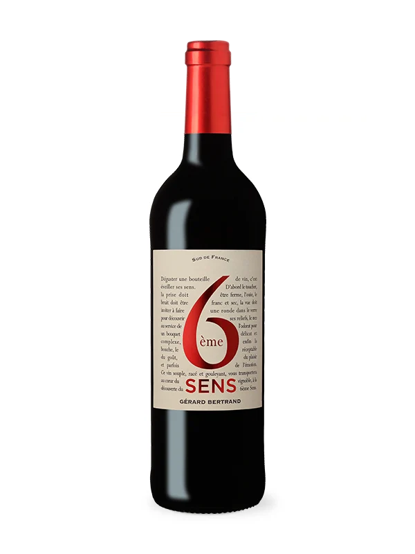 6ème sens IGP Pays d'Oc 2024 – 75cl avec bouchon vin rouge
