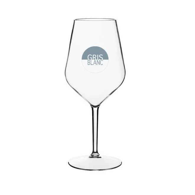 Verre à vin Gris Blanc
