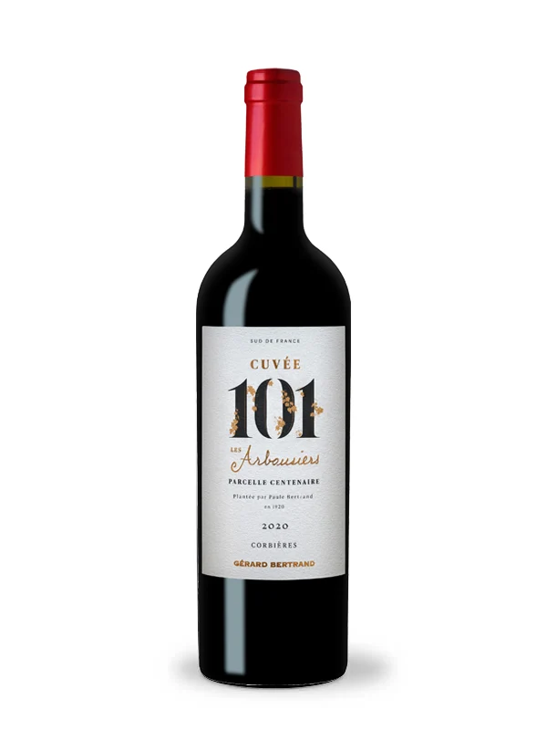 Cuvée 101 Les Arbousiers AOP Corbières 2020 – 75cl vin rouge